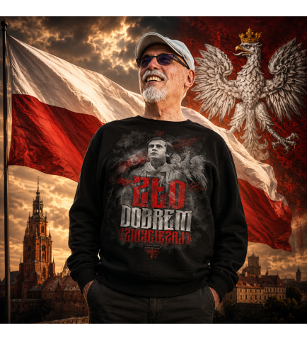 BLUZA ZŁO DOBREM ZWYCIĘŻAJ